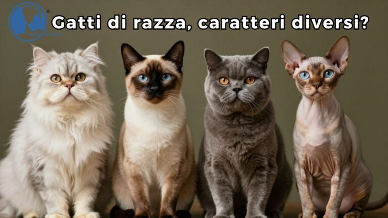 Gatti di razza, caratteri diversi? Alla scoperta del comportamento felino